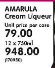 Amarula Cream Liqueur-12 x 750ml