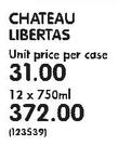 Chateau Libertas-12 x 750ml