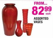 Vases Assorted-Each