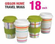 Gibson Home Travel Mugs-Each