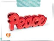 Peace Word Ornament