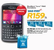 Blackberry Curve 9360 Smartphone-On Straight Up 50 