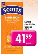 Scott Emulsion Orange-200ml Each