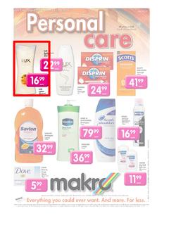 Makro : Personal Care (4 May - 14 May), page 1