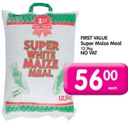 First Value Super Maize Meal-12.5Kg