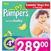 Pampers Active Baby Mega Pack-Each