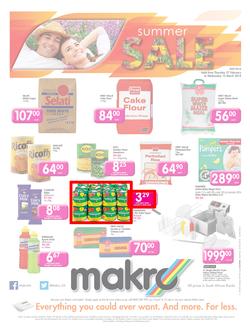 Makro Gauteng : Food (27 Feb - 12 Mar 2014), page 1