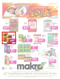 Makro Gauteng : Food (27 Feb - 12 Mar 2014), page 1