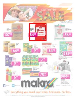 Makro Gauteng : Food (27 Feb - 12 Mar 2014), page 1