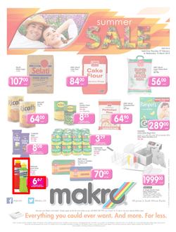 Makro Gauteng : Food (27 Feb - 12 Mar 2014), page 1