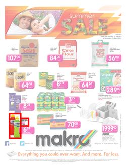 Makro Gauteng : Food (27 Feb - 12 Mar 2014), page 1