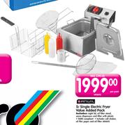 Anuil 5L Single Electric Fryer Value Added Pack-Per Pack