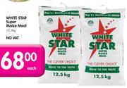 White Star Super Maize Meal-12.5Kg Each