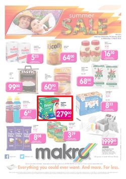 Makro Bloemfontein : Food (26 Feb - 12 Mar 2014), page 1