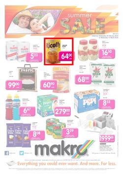 Makro Bloemfontein : Food (26 Feb - 12 Mar 2014), page 1