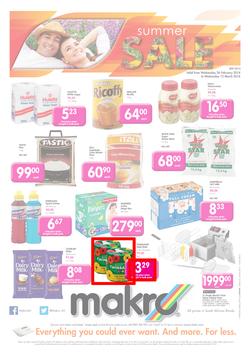 Makro Bloemfontein : Food (26 Feb - 12 Mar 2014), page 1