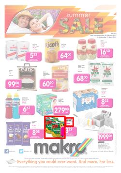 Makro Bloemfontein : Food (26 Feb - 12 Mar 2014), page 1
