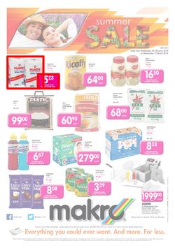 Makro Bloemfontein : Food (26 Feb - 12 Mar 2014), page 1