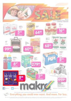 Makro Bloemfontein : Food (26 Feb - 12 Mar 2014), page 1