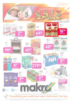 Makro Bloemfontein : Food (26 Feb - 12 Mar 2014), page 1