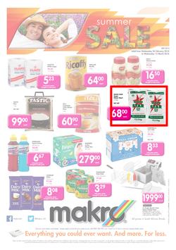 Makro Bloemfontein : Food (26 Feb - 12 Mar 2014), page 1
