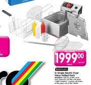Anvil 5Ltr Single Electric Fryer Value Added Pack-Per Pack