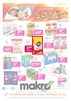 Makro Cape Town : Food (26 Feb - 12 Mar 2014), page 1