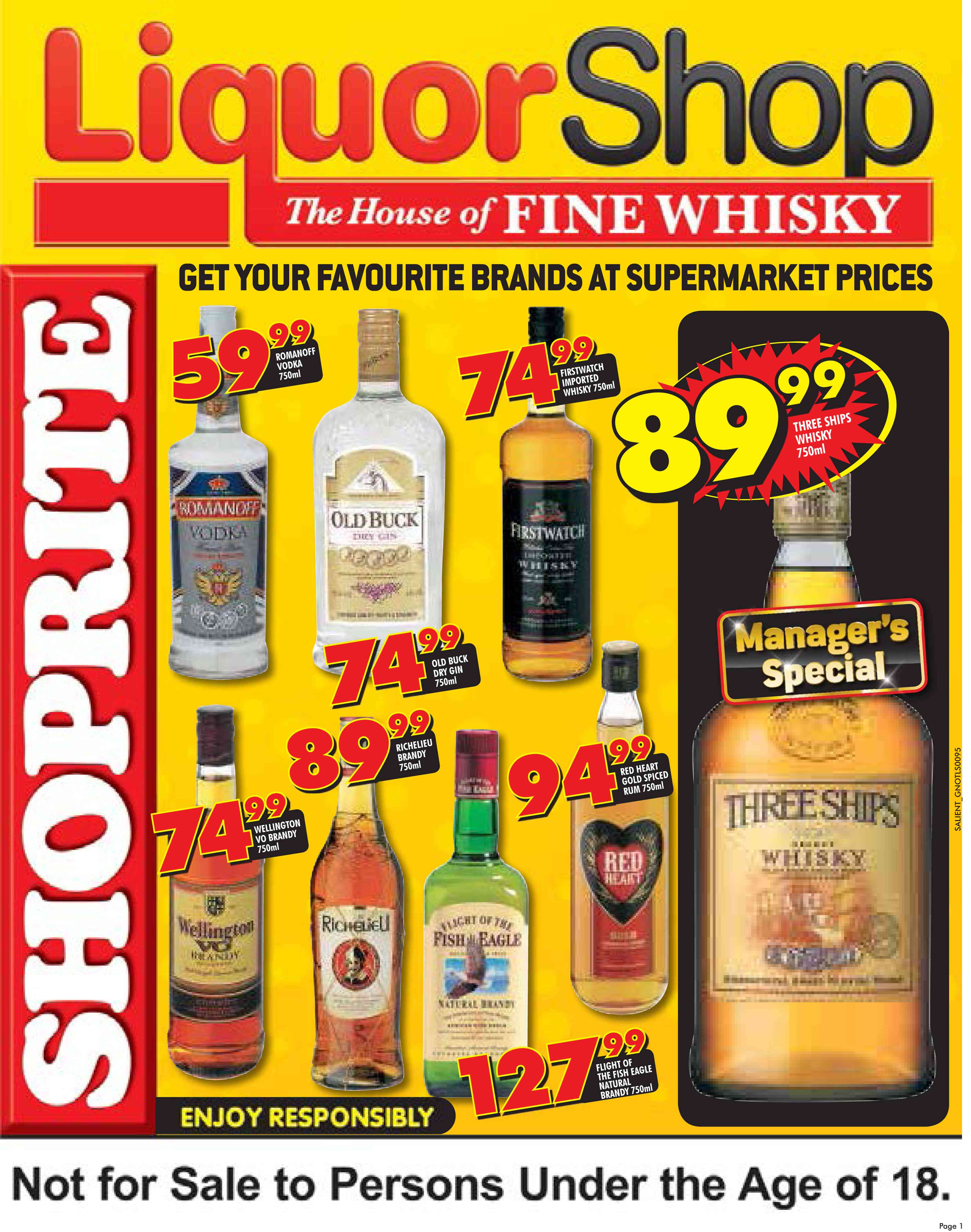 Special Old Buck Dry Gin750ML — www.guzzle.co.za