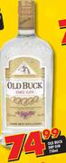 Old Buck Dry Gin-750ML