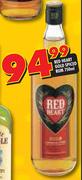 Red Heart Gold Spiced Rum-750ML