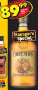 Three Ships Whisky-750ML