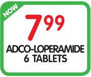 Adco-Loperamide Tablets - 6's 