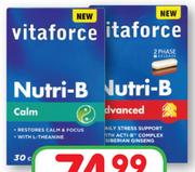 Vitaforce Advanced Nutri-B - 60's