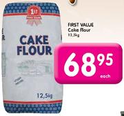 First Value Cake Flour-12.5Kg Each