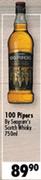100 Pipers By Seagram's Scotch Whisky-750ml
