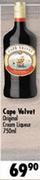 Cape Velvet Original Cream Liqueur-750ml