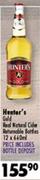 Hunter's Gold Real natural Cider Returnable Bottles-12x660ml