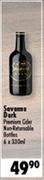 Savanna Dark Premium Cider Non Returnable Bottles-6x330ml