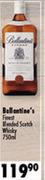Ballentine's Finest Blended Scotch Whisky-750ml