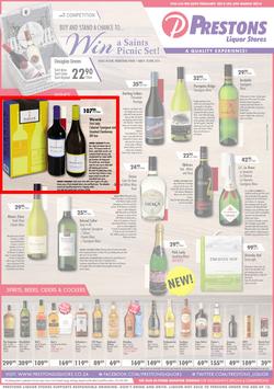 Prestons Liquor Stores : (26 Feb - 6 Mar 2014), page 1