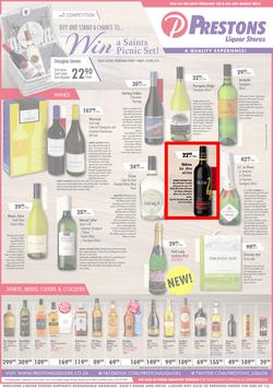 Prestons Liquor Stores : (26 Feb - 6 Mar 2014), page 1