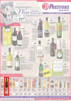 Prestons Liquor Stores : (26 Feb - 6 Mar 2014), page 1