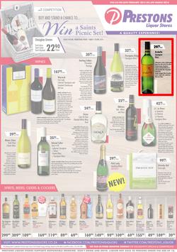 Prestons Liquor Stores : (26 Feb - 6 Mar 2014), page 1