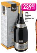 KWV 12 Yo Signature Limited Release In Gift Box-750ml