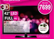 LG FHD 3D LED TV-42"