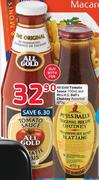 All Gold Tomato Sauce 700Ml And Mrs H.S. Ball's Chutney-470G