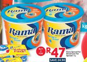 Rama Spread For Bread Low Fat Spread-2 x 1kg