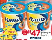 Rama Spread For Bread Low Fat Spread-2x1KG