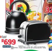 Russell Hobbs Black Breakfast Pack