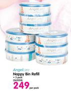 Angelcare Nappy Bin Refill-Per 3 Pack